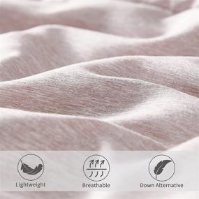 img 1 attached to Одеяло Umchord Comforter Cationic Lightweight Alternative Bedding