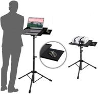 projector tripod laptop adjustable standing logo
