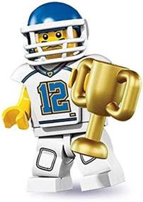 img 1 attached to ⚽ Football Player LEGO Minifigures Series 8