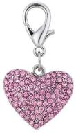 🐾 petfavorites couture bling rhinestone heart pet necklace collar charm pendant jewelry for cats and dogs logo