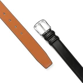 img 2 attached to TEAMMAO Women's Leather Fashion Accessories - Unisex Men's Belts & More