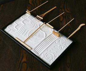 img 1 attached to 🧘 Enhance Mindfulness with the Mini Zen Garden Rake Kit