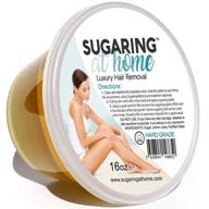 🍯 16 oz sugaring hair removal paste - ideal for personal use on bikini, brazilian, arms, legs, and back logo