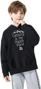 img 2 attached to 🙄 Sarcastic Hoodies: Graphic Pullover Sweatshirts for Boys' Clothing and Trendy Fashion