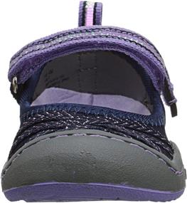 img 3 attached to 👟 JambuKD Girls Outdoor Toddler Purple Shoes: Stylish & Sturdy Athletic Footwear for Girls