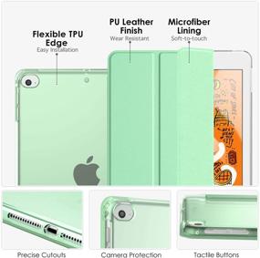 img 1 attached to MoKo Case Fit IPad Mini 5 2019 (5Th Generation 7