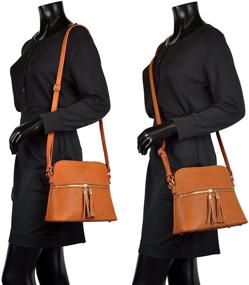 img 2 attached to 👜 DASEIN Lightweight Medium Crossbody Women's Handbag and Wallet Set