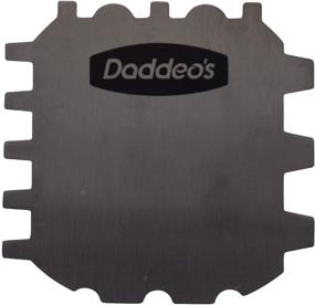 img 4 attached to 🔥 Daddeo's BBQ Grill Scraper - Bristle-Free Stainless Steel Barbeque Cleaner, Safer Alternative to Wire Brushes for Grill Cleaning. Ideal for Stocking Stuffers this Christmas.