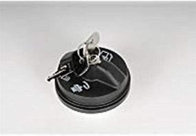 img 1 attached to ACDelco GM OE GT264 Locking Quarter Turn Fuel Tank Cap - Includes 2 Keys, Black