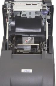 img 1 attached to 🖨️ Epson TM-U220B: ударная двуцветная печать с Ethernet, автоматическим резаком и автоматическим статусом - темно-серый | в комплекте блок питания PS-180