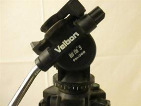 img 3 attached to Enhanced Velbon Videomate 638/F Heavy 🎥 Duty Geared Tripod Kit with Carrying Case