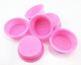 img 3 attached to 🧼 yueton 6pcs Mini Cute Handmade Silicone DIY Soap Mold Craft Art Making Mould (Round)