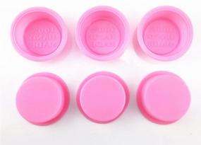 img 2 attached to 🧼 yueton 6pcs Mini Cute Handmade Silicone DIY Soap Mold Craft Art Making Mould (Round)