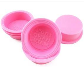 img 4 attached to 🧼 yueton 6pcs Mini Cute Handmade Silicone DIY Soap Mold Craft Art Making Mould (Round)