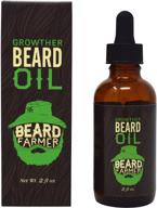 🌱 beard farmer - growther beard growth oil: accelerate beard growth naturally | all-natural beard oil logo