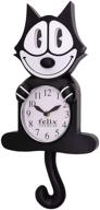 the enchanting felix the cat motion clock - a timekeeping marvel! logo