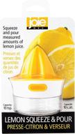 🍊 effortless juicing with joie citrus squeeze and pour juicer reamer - bpa free, fda approved abs, 10-teaspoon capacity logo