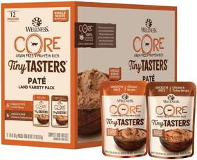 img 4 attached to Wellness CORE Tiny Tasters Pate Land Variety Pack - 1.75 Oz (12 Pack)