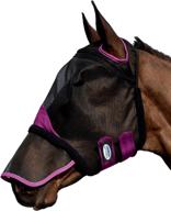 weatherbeeta comfitec durable black purple horses logo