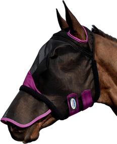 img 1 attached to Weatherbeeta Comfitec Durable Black Purple Horses