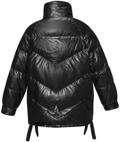 img 3 attached to KISSQIQI Lightweight Thickened Water Resistant Outerwear