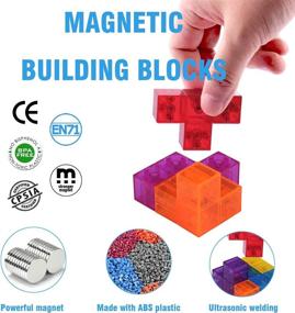 img 3 attached to 🧩 WorWoder Magnetic Building Set: Enhance Intelligence and Development