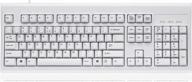 🔑 perixx periboard-106 us w: high performance wired keyboard with 20 million key press life - full size 17.9"x6.6"x1.7" - white logo