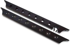 img 2 attached to 🎱 HAN'S DELTA 8 Pool Cue Rack - Elegant Billiard Stick Wall Mount - 1 Bridge Holder - Various Color Options