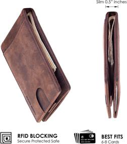 img 2 attached to 👔 Premium Genuine Men's Accessories by MOUNT BROWN: Boosting Minimalist Style and Function