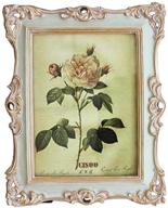 cisoo vintage picture frame 4x6 - antique photo frame for table top display and wall hanging - home decor, green логотип