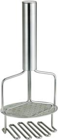 img 4 attached to The Ultimate Dual-Action Potato Masher and Ricer: 18/8 Stainless Steel Wonder