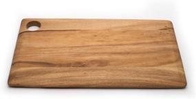 img 3 attached to Ironwood Gourmet Copenhagen Acacia Wood Board, Rectangular