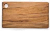 ironwood gourmet copenhagen acacia wood board, rectangular logo