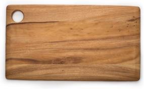 img 4 attached to Ironwood Gourmet Copenhagen Acacia Wood Board, Rectangular