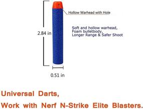 img 2 attached to AMOSTING N-Strike Refill Bullets Set - 100PCS