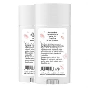 img 2 attached to 🍃 Plant Therapy Natural Deodorant Aluminum Free Grapefruit Cardamom 2-Pack: Effective Odor Control, Wetness Absorption, Paraben Free, Non-GMO - Cruelty Free and GMP Compliant