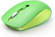 🖱️ seenda 2.4g wireless mouse: portable green optical mice for laptop & pc, nano receiver, adjustable dpi logo