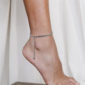 img 2 attached to Dorriss Anklets Stainless Bracelets Adjustable