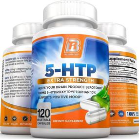 img 1 attached to 😴 BRI Nutrition 5 HTP 100мг 120 капсул: Натуральное средство от депрессии, тревоги и бессонницы