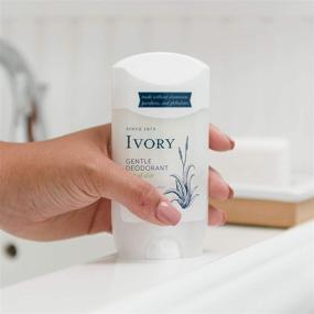 img 1 attached to 🌿 Ivory Deodorant, Aloe-infused, Aluminum and Baking Soda-Free - 4 Pack (2.4 Oz each)