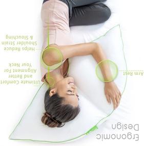 img 2 attached to Спальный диван Sleep Yoga PC SY06_WHT_TW, стандартный размер.