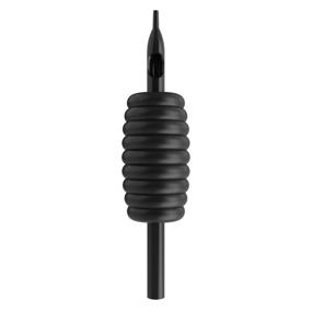 img 2 attached to 🖋️ ITATOO 20PCs Assorted Sterilized Disposable Tattoo Tubes - Black Rubber Soft Grips - 5 & 7 Round Tips - 25mm Size - 1 Inch (N508-7-5RT+7RT)