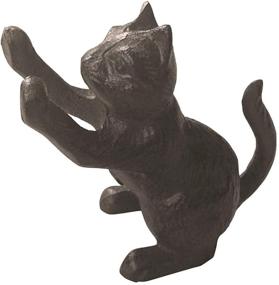 img 4 attached to Discover the Charming Comfy Hour Antique and Vintage Cast Iron Cat Door Stopper