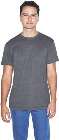 img 4 attached to 👕 Men's Crewneck Sleeve T-Shirt - American Apparel Clothing, Shirt & Tank Selection