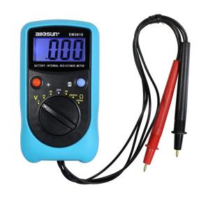 img 4 attached to ALLOSUN Battery Internal Resistance Meter/Voltage Tester/ Digital Battery Analyzer CECOMINOD062345