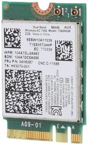 img 3 attached to 🔌 PUSOKEI Сетевая карта 802.11ac, Intel Dual Band Wireless-AC 7265, совместимая с Intel 7260AC 7260NGW, двухдиапазонная WiFi-карта для ноутбуков серий T, Y, X, W