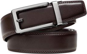 img 3 attached to 👨 Ultimate Leather Ratchet Comfort: The Best Adjustable Accessories for Men