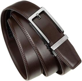 img 2 attached to 👨 Ultimate Leather Ratchet Comfort: The Best Adjustable Accessories for Men