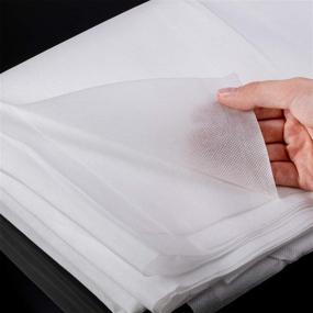 img 4 attached to Non Woven Disposable Resistant Interfacing Lightweight