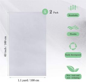 img 2 attached to Non Woven Disposable Resistant Interfacing Lightweight